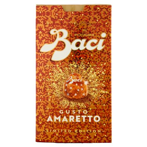 BACI PERUGINA Amaretto Cioccolatini Fondenti ripieni al Gianduia Scatola 150g