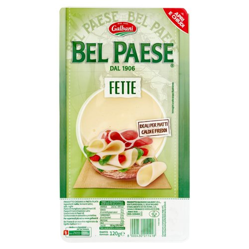 Galbani Bel Paese Fette 120 g