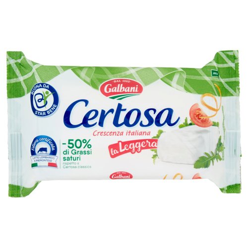 Galbani Certosa Crescenza italiana la Leggera 165 g