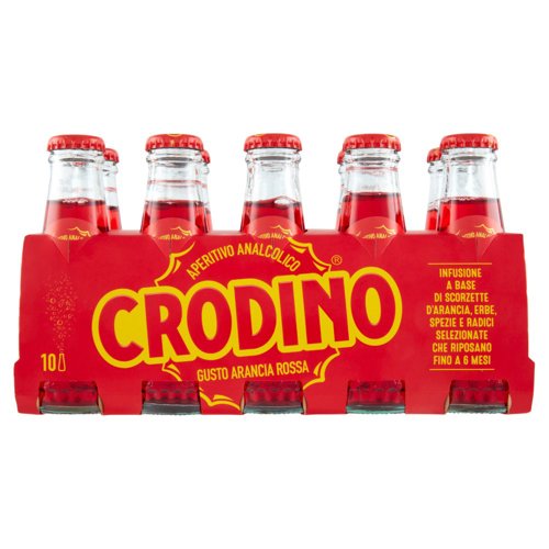 Crodino Gusto Arancia Rossa 10 x 10 cl