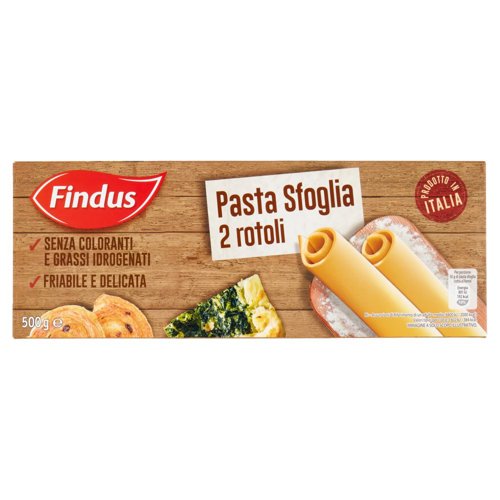 Findus Pasta Sfoglia 2 rotoli 500 g