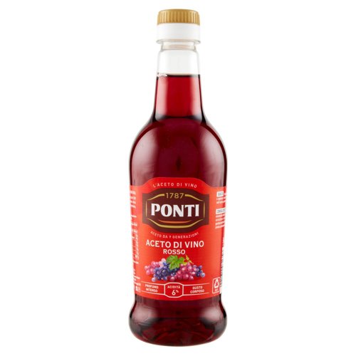 Ponti Aceto di Vino Rosso 500 ml