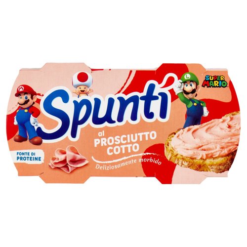 Spuntì al Prosciutto Cotto 2 x 84 g