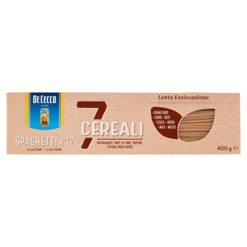 De Cecco 7 Cereali Spaghetti N° 12 400 g