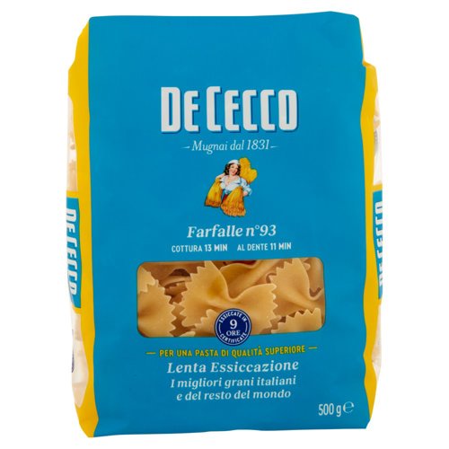 De Cecco Farfalle n°93 500 g