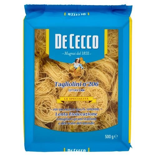 De Cecco Le Specialità Tagliolini n° 206 500 g