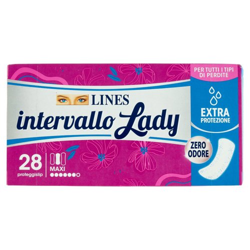 Lines intervallo Lady proteggislip Maxi Disteso 28 pz