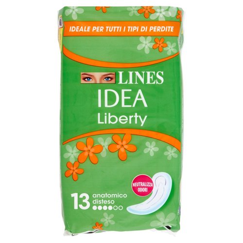 Lines Idea Liberty anatomico disteso 13 pz