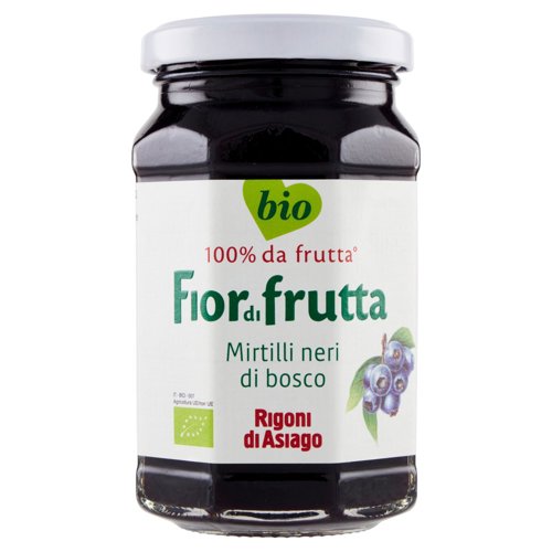 Rigoni di Asiago Fiordifrutta Mirtilli neri di bosco bio 250 g