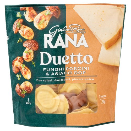 Giovanni Rana Duetto Funghi Porcini & Asiago DOP 250 g