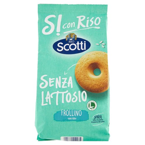 Riso Scotti Si con Riso Senza Lattosio Frollino con riso 350 g