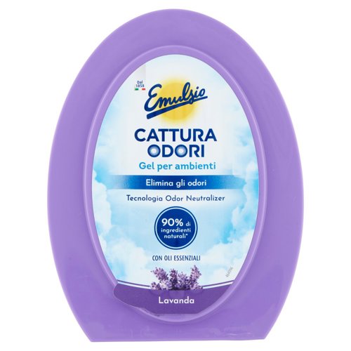 Emulsio Cattura Odori Gel per ambienti Lavanda 150 g