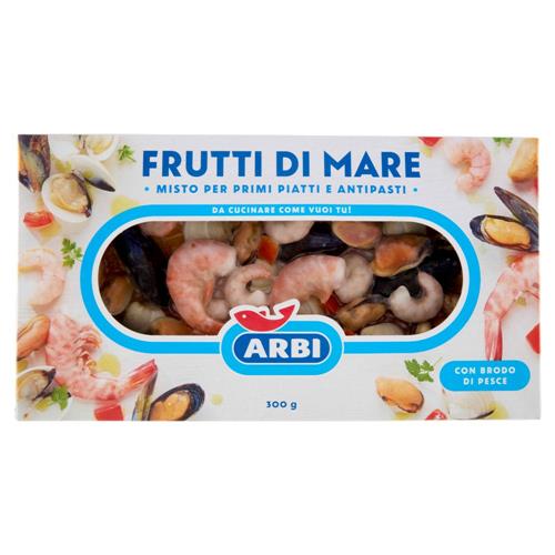 Arbi Frutti di Mare Misto per primi piatti e antipasti con brodo di pesce 300 g