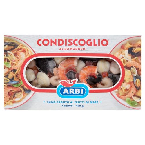 Arbi Condiscoglio al Pomodoro Sugo Pronto ai Frutti di Mare 450 g