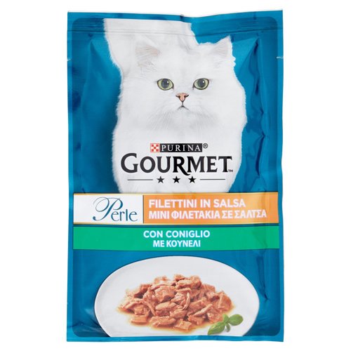 PURINA GOURMET Perle Filettini in Salsa con Coniglio 85 g