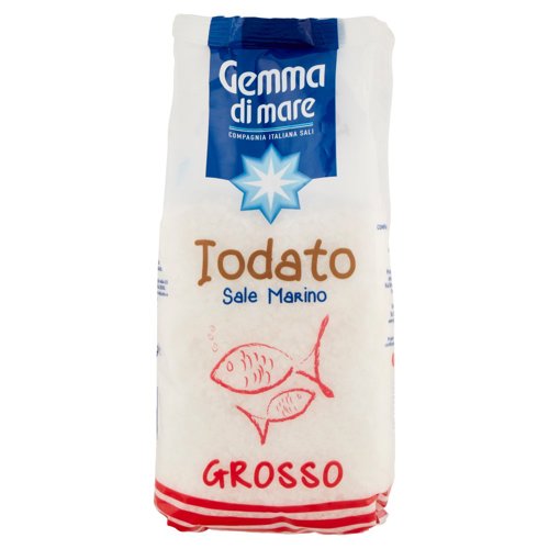 Gemma di mare Sale Marino Iodato Grosso 1000 g