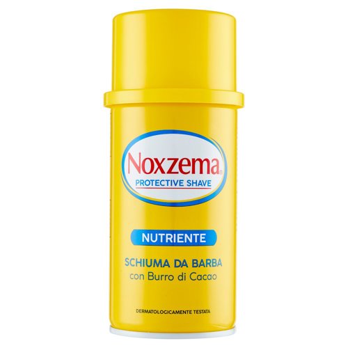 Noxzema Protective Shave Nutriente Schiuma da Barba con Burro di Cacao 300 ml