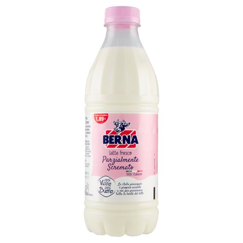 Berna Latte Fresco Parzialmente Scremato 1000 ml