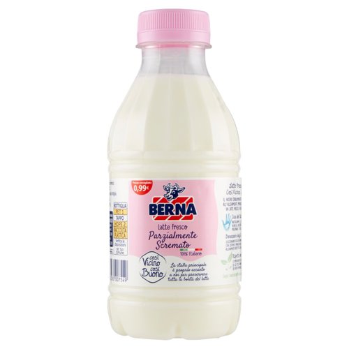 Berna Latte Fresco Parzialmente Scremato 500 ml