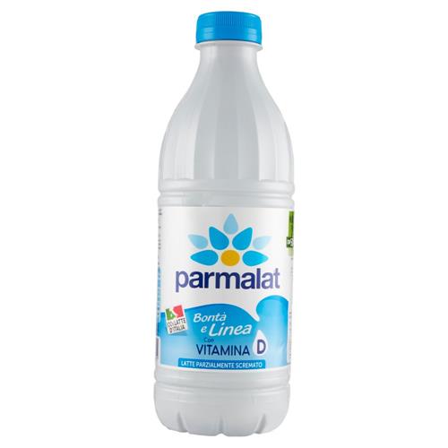 parmalat Bontà e Linea con Vitamina D Latte Parzialmente Scremato 100% Latte d'Italia 1000 ml