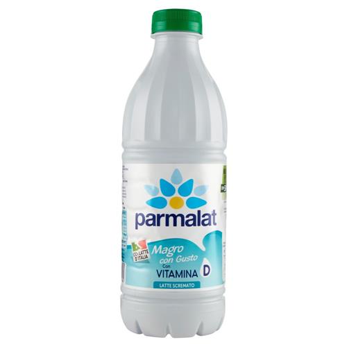 parmalat Magro con Gusto con Vitamina D Latte Scremato 100% Latte d'Italia 1000 ml