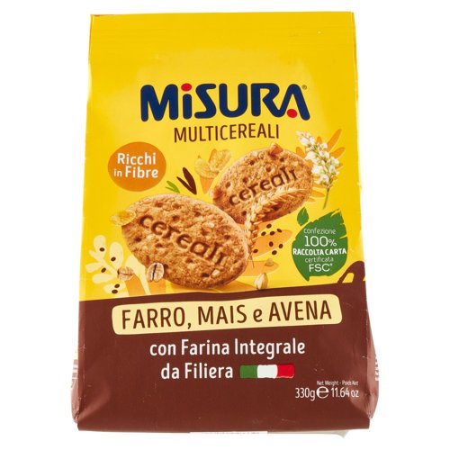 Misura Multicereali Farro, Mais e Avena 330 g