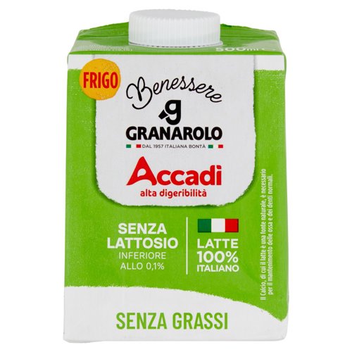 Accadì Benessere Senza Lattosio Senza Grassi 500 ml