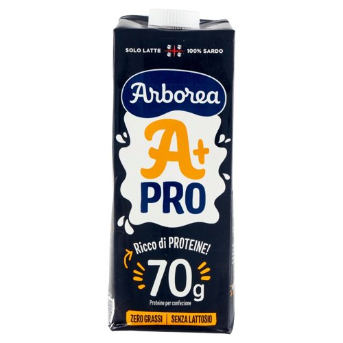 Arborea A+ Pro Latte Zero Grassi Senza Lattosio 1000 ml