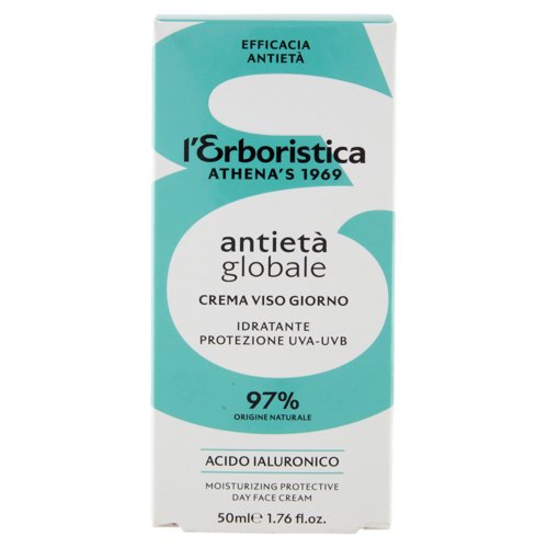 l'Erboristica antietà globale Crema Viso Giorno Idratante Protezione UVA-UVB 50 ml