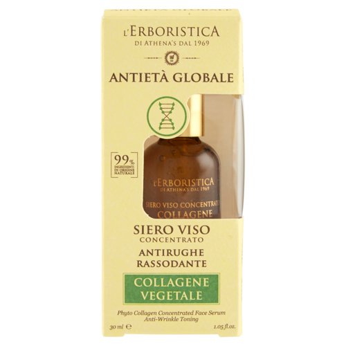 L'Erboristica Antietà Globale Siero Viso Concentrato Antirughe Rassodante 30 ml