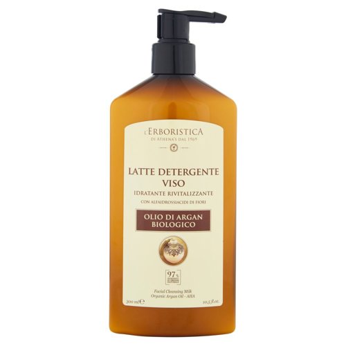 L'Erboristica Latte Detergente Viso Olio di Argan Biologico 300 ml