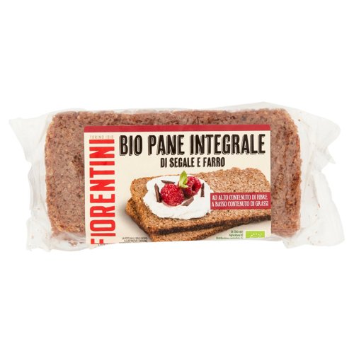 Fiorentini Bio Pane Integrale di Segale e Farro 500 g