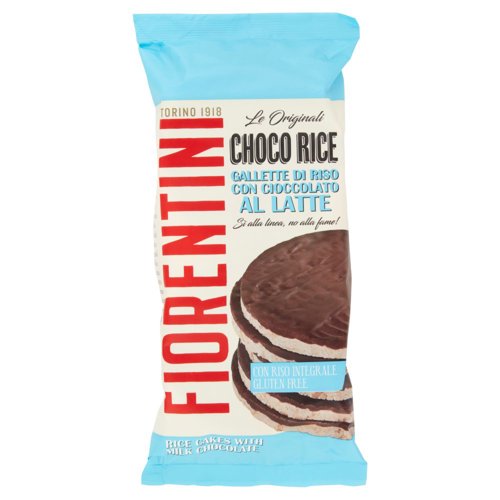 Fiorentini le Originali Choco Rice Gallette di Riso con Cioccolato al Latte 100 g