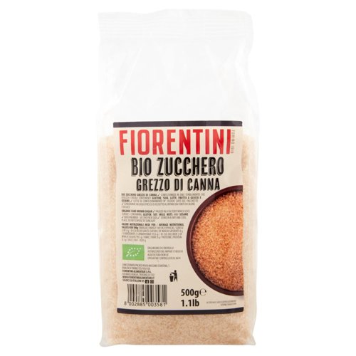 Fiorentini Bio Zucchero Grezzo di Canna 500 g