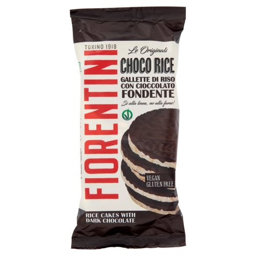 Fiorentini le Originali Choco Rice Gallette di Riso con Cioccolato Fondente 100 g