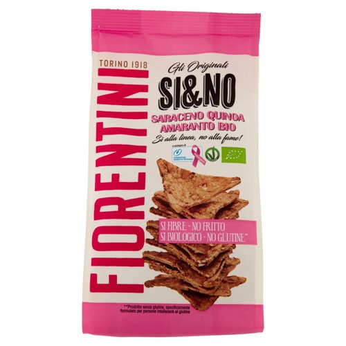 Fiorentini gli Originali Si&No Saraceno Quinoa Amaranto Bio 80 g