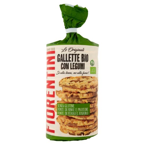 Fiorentini le Originali Gallette Bio con Legumi 120 g