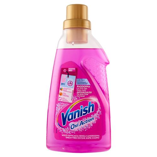 Vanish Oxi Action Multipower Gel rosa Smacchiatore bucato 750 mL