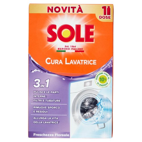 Sole Freschezza Floreale Cura Lavatrice 250 ml