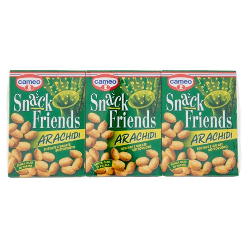 cameo Snack Friends Arachidi 3 x 40 g