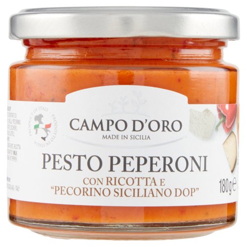 Campo d'Oro Pesto Peperoni con Ricotta e 