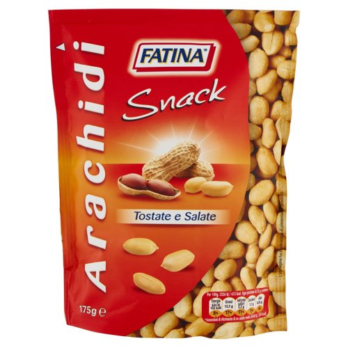 Fatina Snack Arachidi Tostate e Salate 175 g