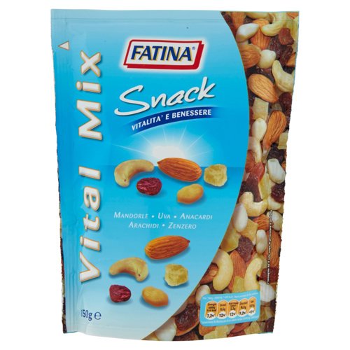 Fatina Vital Mix Snack Vitalità e Benessere 150 g