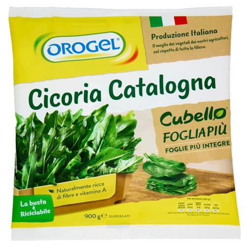 Orogel Cubello Cicoria Catalogna Surgelati 900 g