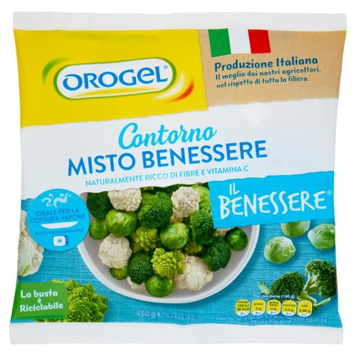 Orogel Il Benessere Contorno Misto Benessere Surgelati 450 g