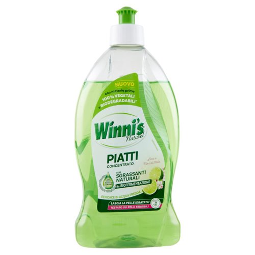 Winni's Naturel Piatti Concentrato Lime e fiori di Mela 480 ml