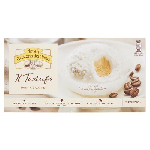 ANTICA GELATERIA DEL CORSO il Tartufo Panna e Caffè 2 x 80 g