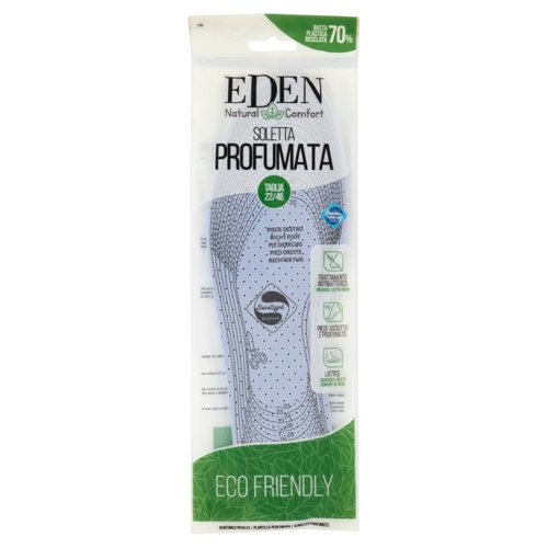 Eden Natural Comfort Soletta Profumata Taglia 22/46