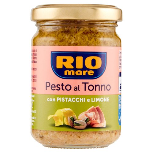 Rio mare Pesto al Tonno con Pistacchi e Limone 130 g