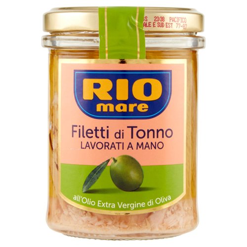 Rio mare Filetti di Tonno all'Olio Extra Vergine di Oliva 180 g